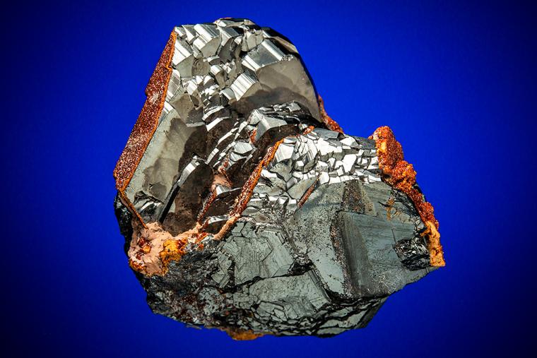 HEMATITE with ANDRADITE